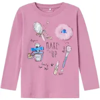 Name it Tröja - NmfRhea - Mauve Orchid - - 2 år (92) - Tröja