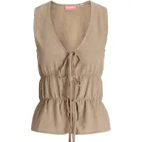 Jack & Jones Almira Linen Jjxx ärmelös Blus