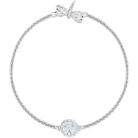 Swarovski Remix Collection Trollslända Pärlarmband Damarmband Rodiumpläterad Vitguldpläterad 5520650 M