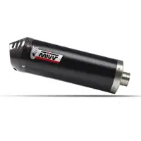MIVV Oval 2x1 Kawasaki Versys 650 24-26 Typgodkänt Komplett Avgassystem