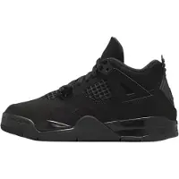 Jordan Air 4 Retro PS Black Cat 2025 Barnsneakers Ljusgrafit IB4388-010 29.5