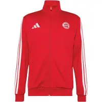Adidas Sportsweatjacka 'FC Bayern München DNA' röd / vit