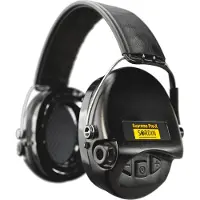 Sordin Supreme Pro-X LED, Hear2, Leather band, GEL, svart