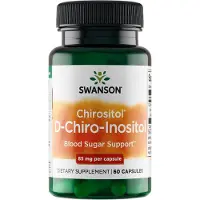 Swanson Health , Chirositol D-Chiro-Inositol, 85 mg, 60 Kapslar