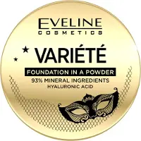 Eveline Cosmetics Variété kompakt mineralpulver med applikatorfärg 01 Ljus 8 G