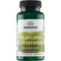 Swanson Health , Quercetin & Bromelain, 100 Capsules