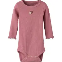 Name it Body l/ä - Rib - NbfHanilia - Mesa Rose - - 50 - Body L/Ä