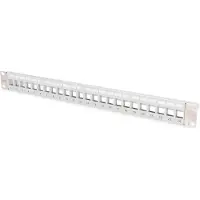 Digitus - Modulares Patchpanel für Keystone Jacks 1HE - unbestückt 26 + 2 Port Nätverk Patchpanel 483 mm (19) Bare PCB 1 U Flerfärgad Obestyckad