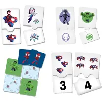 Lisciani Samling av 10 pedagogiska spel för de minsta - Spidey - Edu Games - LISCIANI ren