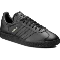 Adidas Originals Skor - Gazelle - Svart/Svart/Guld - - 40 - Skor