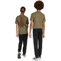 Adidas Sweatpants - J 3S FL PT 280 - Svart/Vit m. Lo - - 12 år (152) - Sweatpants