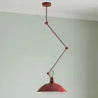 Aldex Design pendellampa Melos , dimbar, Röd, Vardagsrum / matsal, Metall, Skandinavisk, Pendellampa