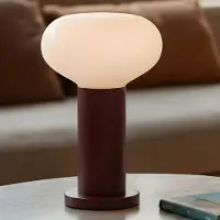 Aldex Design bordslampa Flo , Röd, Vardagsrum / matsal, Metall, Skandinavisk, Bordslampa