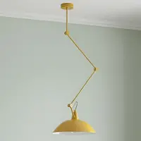Aldex Design pendellampa Melos , dimbar, Gul / orange, Vardagsrum / matsal, Metall, Skandinavisk, Pendellampa