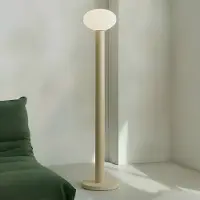 Aldex Design golvlampa Flo , Creme / bärnsten, Vardagsrum / matsal, Metall, Design, Golvlampa