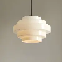 Aldex Hänglampa Filo , dimbar, Vitt / opal, Vardagsrum / matsal, Glas, Skandinavisk, Pendellampa