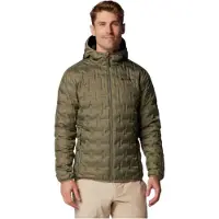 Columbia Men's Delta Ridge II Down Hooded Jacket Stone Green