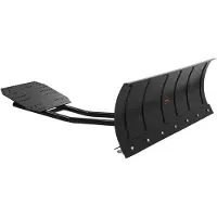 Vevor snöplogssats, 122 cm universal snöplogsfäste, höjd- och vänster-högerjusterbar, snabb att ta av, ATV-skrapblad i stål, 3 monteringsalternativ, effektiv snöröjning, för de flesta ATV och UTV
