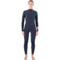 Hurley Plus 5/3 Mm Wfs0012504 Våtdräkt I Neopren För Dam Med Långa ärmar Och Dragkedja I Bröstet