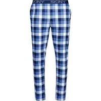 Skiny Pyjamasbyxa blå / marinblå / ljusblå / vit