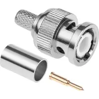 Tres BNC RG59 plug crimp (WTY0474-2)