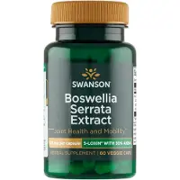 Swanson Health Boswelliaextrakt, 125 mg, 60 vegetabiliska kapslar