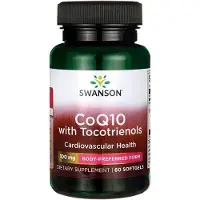 Swanson Health , CoQ10 med Tocotrienoler, 100 mg, 60 Mygel
