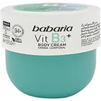 Babaria Vitamin B3+ Body Cream 100% Vegan 400 ml