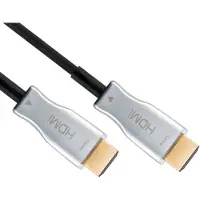 Goobay Optisk hybrid HDMI-kabel med ultrahög hastighet och Ethernet (AOC)