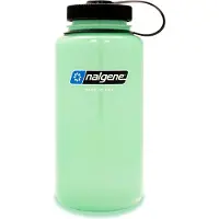 Nalgene wide mouth sustain, VattenFlaska, 1000 ml, Green Glow