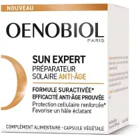 Oenobiol Complément alimentaire - OENOBIOL - Sun Expert - 30 capsules - Anti-âge - Protection UV