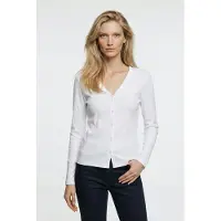 Calvin Klein Jeans Kofta 'Essential' vit