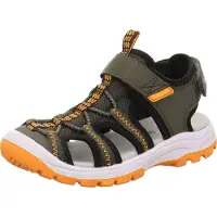 Superfit Öppna skor 'Tornado' khaki / orange