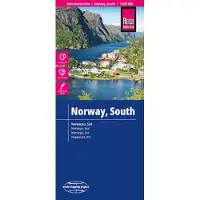 Norway South Map 1:500,000 scale