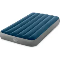 Intex 64187NP Uppblåsbar säng (L x B x H) 191 x 99 x 25 cm Blå