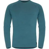 Urberg Men's Selje Merino-Bamboo Top Mediterranea/Blue Nights