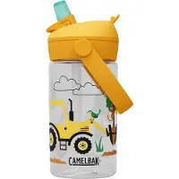 CamelBak Thrive Flip Straw Kids 400ml, vattenflaska, barn, traktorer och träd