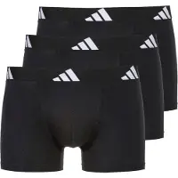 Adidas Underwear Kalsonger Active Flex Cotton 3-pack - Svart, storlek Small