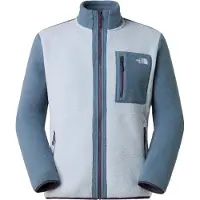 The North Face - Fleece - M Yumiori Full Zip Frost Grey Granite Grey för UnisexUll - Storlek L - Blå