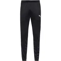Puma Sportbyxa 'TeamRise' svart / vit