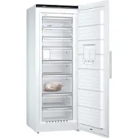 Siemens iQ500 GS58NAWCV - Frys - upprätt - bredd: 70 cm - djup: 78 cm - höjd: 191 cm - 366 liter - Klass C - vit