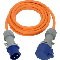 Brennenstuhl 1167650405 Ström Camping-CEE-förlängningskabel Blå, Grå, Orange 5 m H07RN-F 3G 2,5 mm²