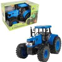 Askato Traktor stor blå