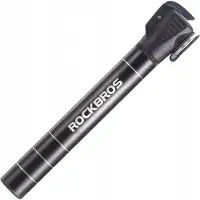 RockBros cykelpump liten, 7 bar, 17 cm, svart