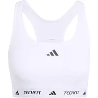 Adidas Sportbehå 'TECHFIT' svart / vit