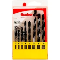 Fischer Group E 3/4/5/6/7/8/9/10 536607 Väggborr 8 Enheter