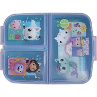 Gabby's Dollhouse matlåda - Barnmatlåda med 3 fack