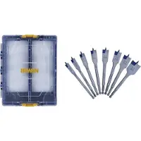 Irwin Flatborrsats för trä IW4041011; 12-32 mm; 8 st.
