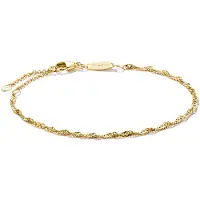 Thomas Sabo Charm guldpläterad armband silver A2208-413-39-L19v