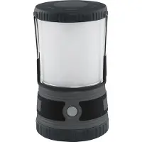 Outwell Carnelian DC 1000, USB-driven campinglampa, Svart, Grå, Akrylnitrilbutadienstyren (ABS), Aluminium, Gummi, Termoplastiskt gummi (TPR), 1000 LM, LED, 2700 K